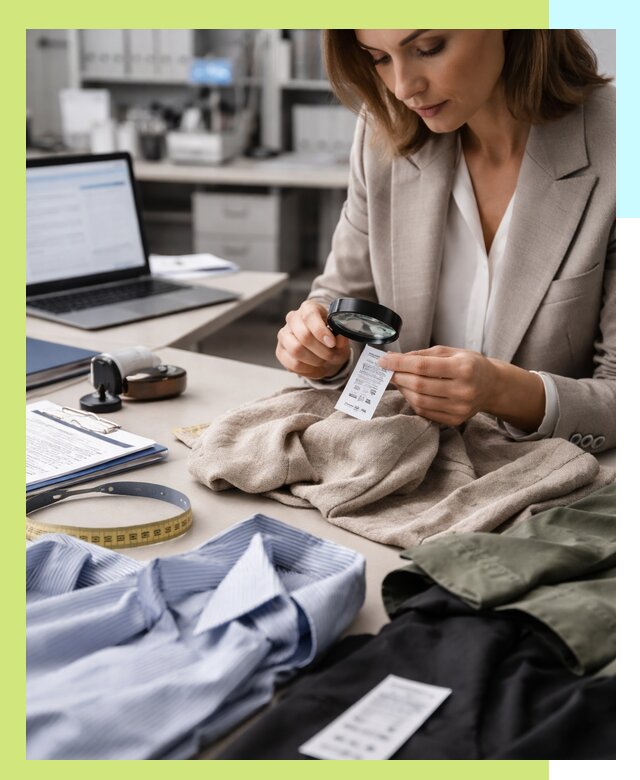 Сертификация одежды и текстиля в Выборге, быстрая экспертиза