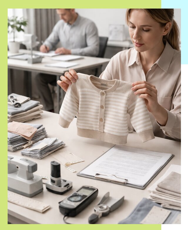 Сертификация детской одежды и текстильных изделий в Выборге