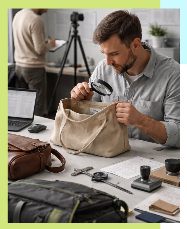 Сертификация сумок в Выборге, оформление и получение сертификатов