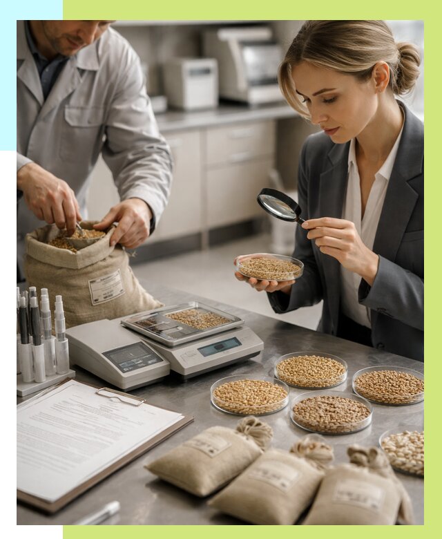 Сертификация зерна в Выборге по цене от 15332 р. | Алешин-Вбр