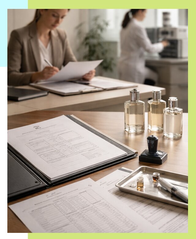 Сертификация парфюмерии в Выборге от 15332 р. | Алешин-Вбр