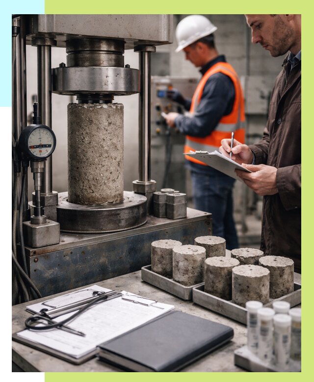 Сертификация бетона в Выборге от 30663 р. сертификат | Алешин-Вбр