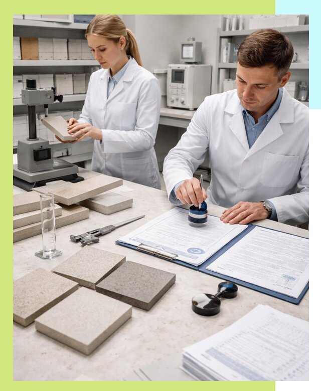 Сертификация плитки и керамики в Выборге с документами