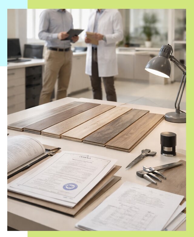 Сертификация ламината в Выборге от 18398 р. под ключ | Алешин-Вбр