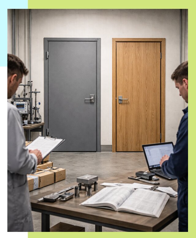 Сертификация дверей в Выборге от 8177 р. под ключ | Алешин-Вбр
