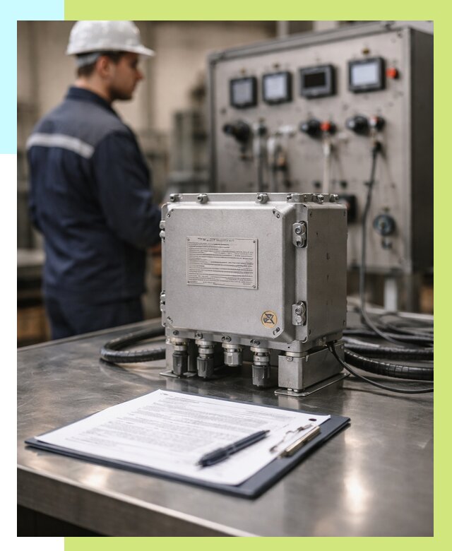 Сертификация взрывозащищенного оборудования в Выборге от 35774 р. | Алешин-Вбр