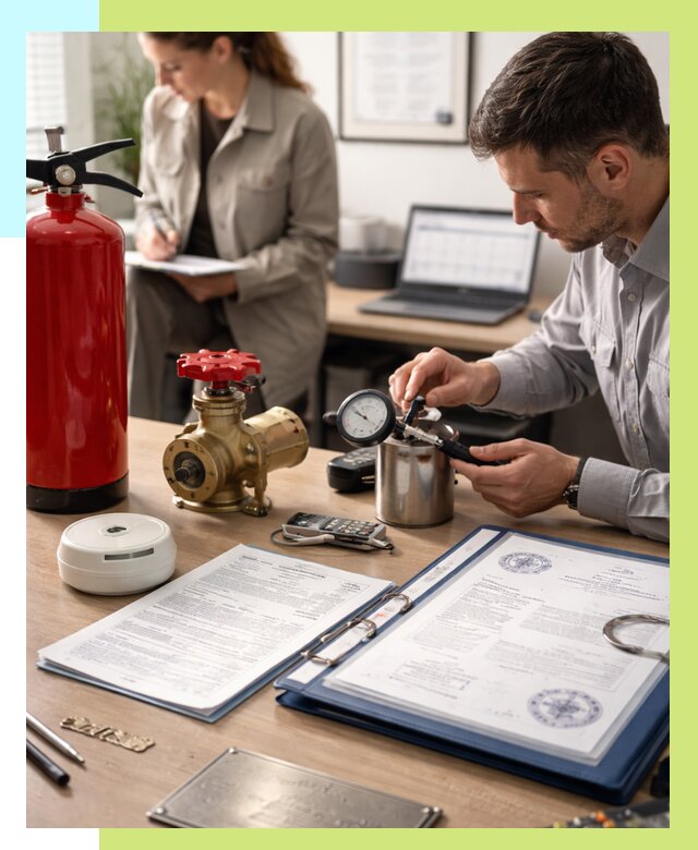 Сертификация пожарного оборудования в Выборге от 15332 р.|Алешин-Вбр