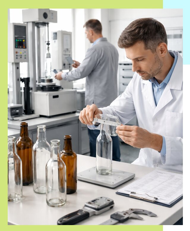 Сертификация стеклянных бутылок и сопутствующей упаковки в Выборге