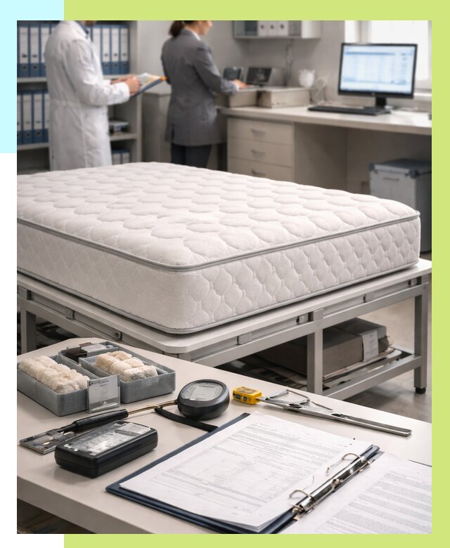 Сертификация матрасов в Выборге от 8688 р. | Алешин-Вбр