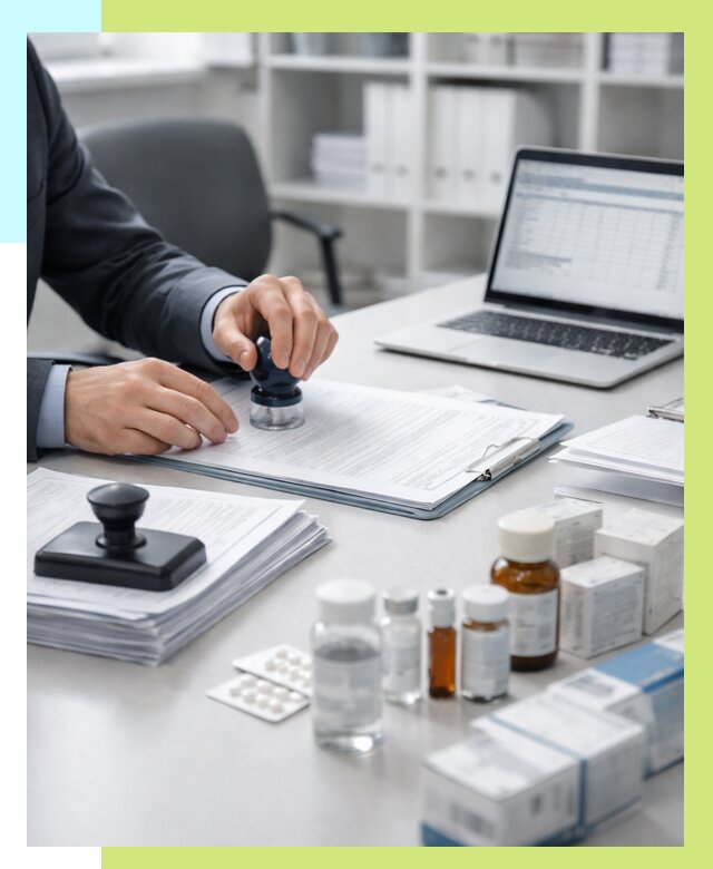 Сертификация лекарств в Выборге от 153315 р. | Алешин-Вбр