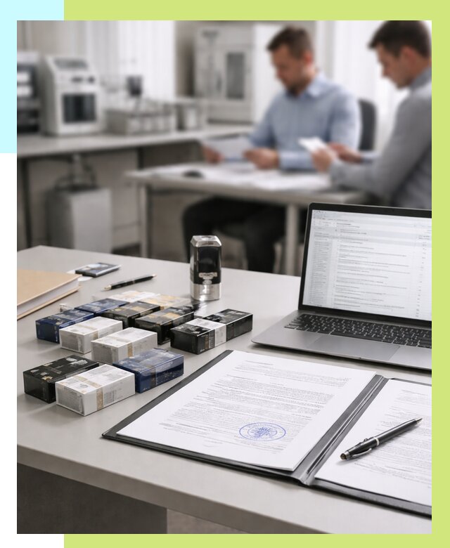 Сертификация сигарет под ключ в Выборге от 45995 р. | Алешин-Вбр