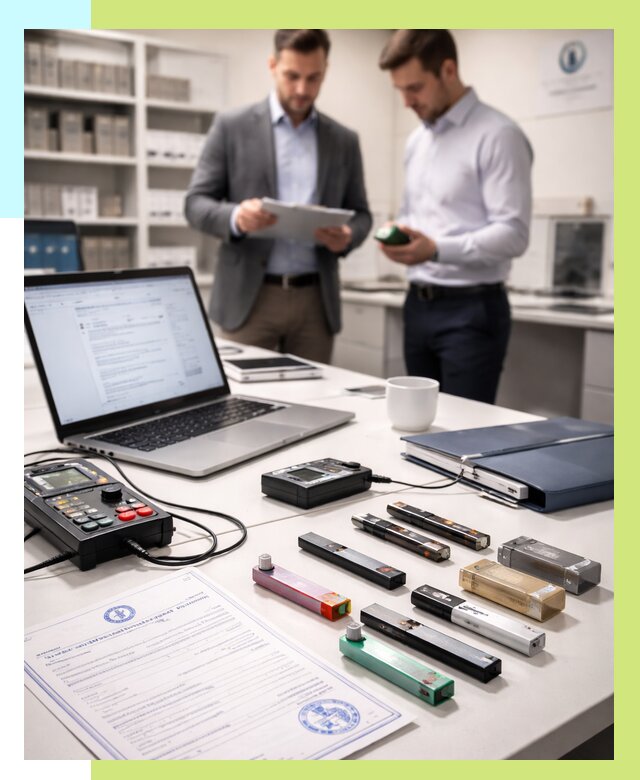 Сертификация электронных сигарет в Выборге от 20442 р. | Алешин-Вбр