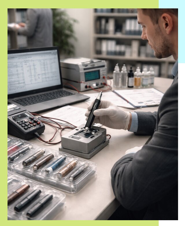 Сертификация электронных сигарет и вейпов в Выборге