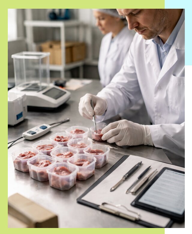 Комплексная сертификация мяса и мясной продукции в Выборге