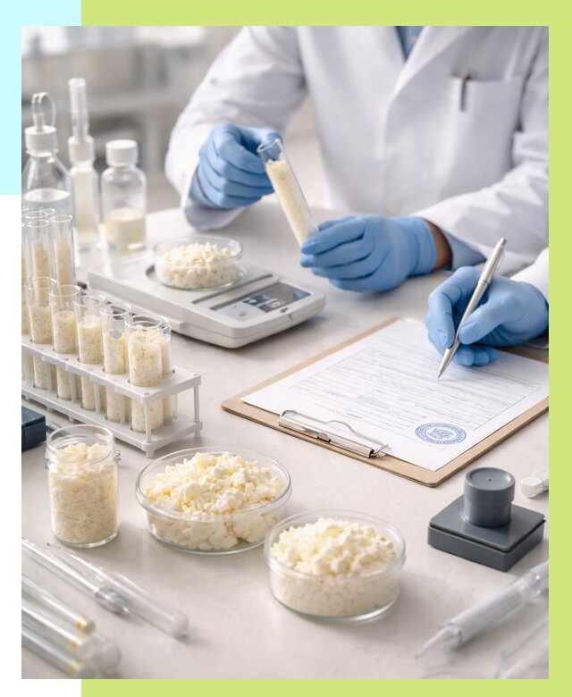 Сертификация творога в Выборге от 12265 р. под ключ | Алешин-Вбр