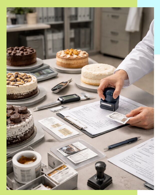Сертификация тортов и кондитерских изделий в Выборге