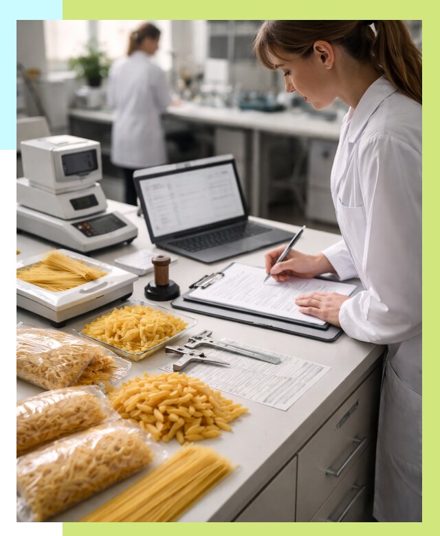 Сертификация макаронных изделий в Выборге от 15332 р. | Алешин-Вбр