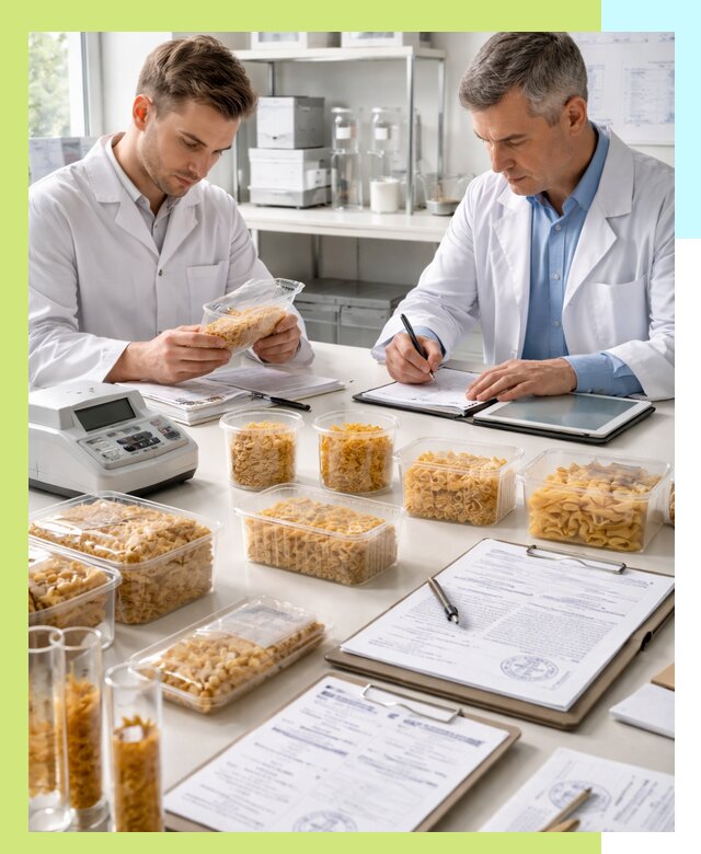 Сертификация макаронных изделий и технологической документации в Выборге