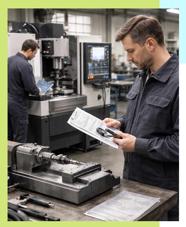 Сертификация станков: оформление документов и испытания в Выборге