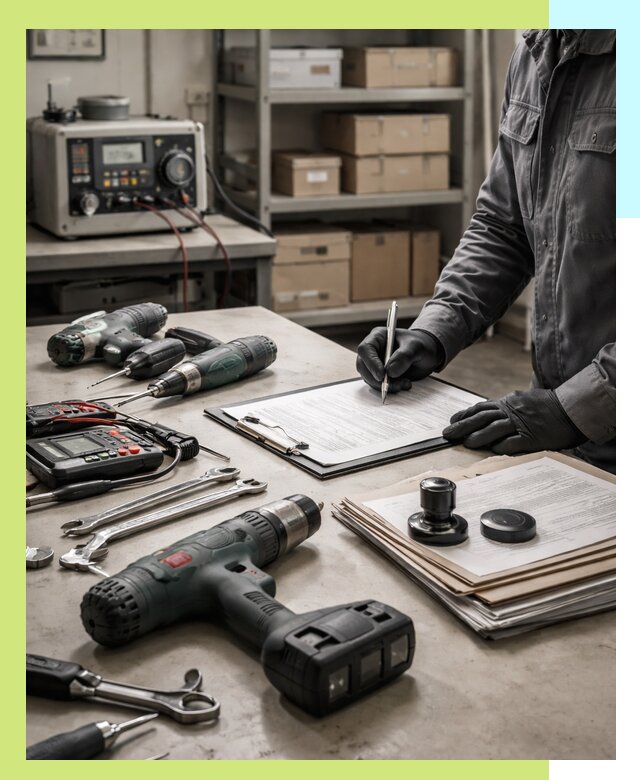 Сертификация инструмента в Выборге по стандартам качества