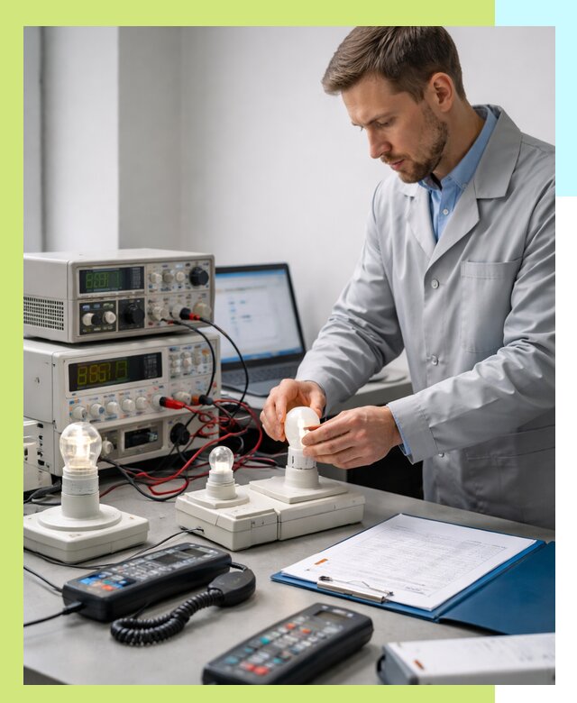 Сертификация ламп и светильников в Выборге по нормативам