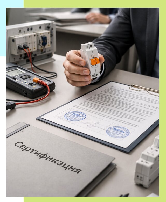 Сертификация выключателей под ключ в Выборге от 15332 р. | Алешин-Вбр