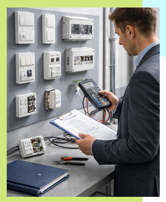 Сертификация электрических и автоматических выключателей в Выборге