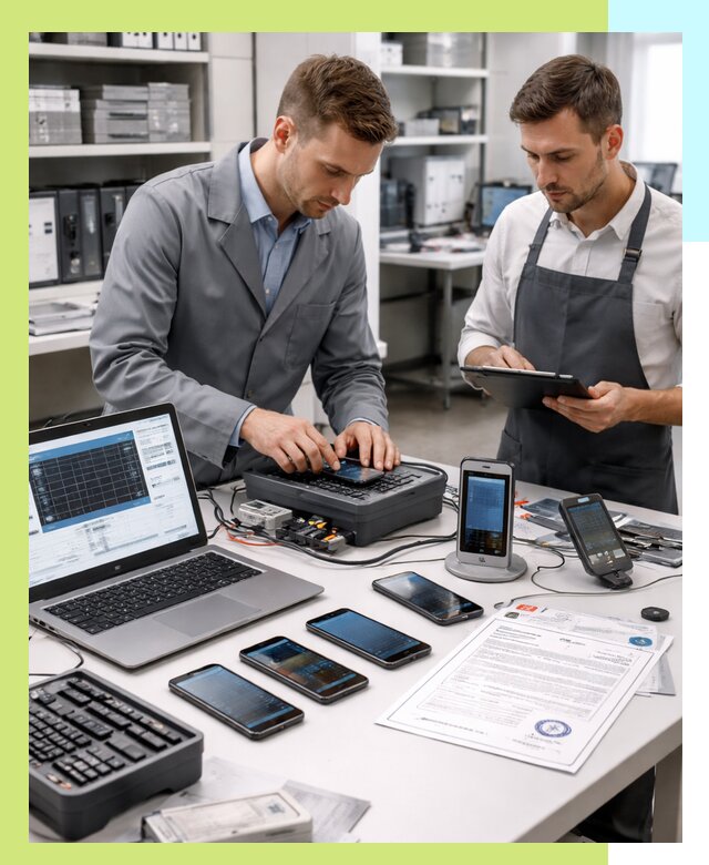 Сертификация мобильных телефонов и смартфонов в Выборге под ключ