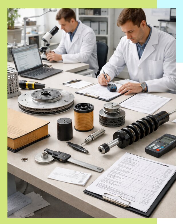 Сертификация автозапчастей и комплектующих в Выборге по ГОСТ