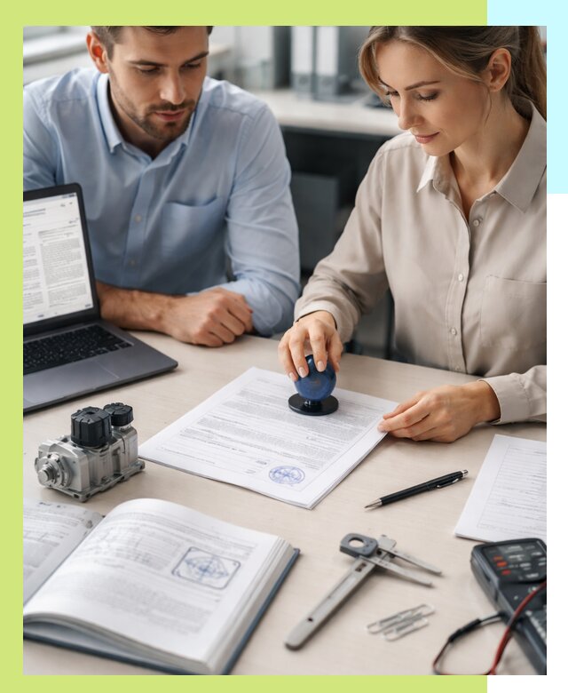 Выдача паспорта изделия и техническая экспертиза продукции в Выборге