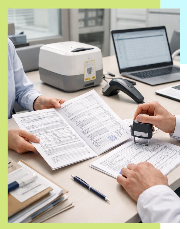 Оформление паспорта на товар и сопроводительных документов в Выборге