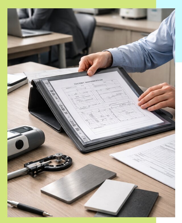 Оформление паспорта материала для продукции в Выборге