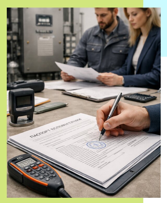 Оформление паспорта эксплуатации оборудования в Выборге