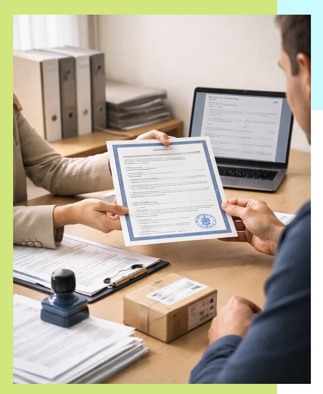 Оформление сертификата соответствия на продукцию в Выборге