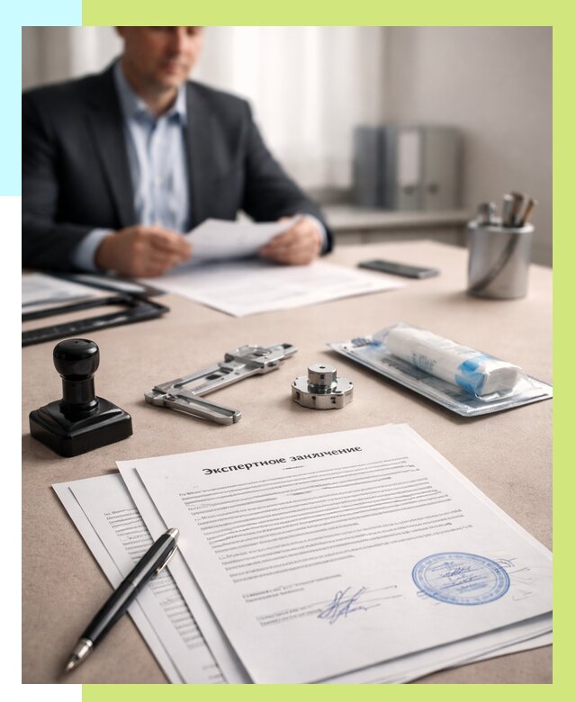 Экспертное заключение на продукцию в Выборге от 8688 р. | Алешин-Вбр
