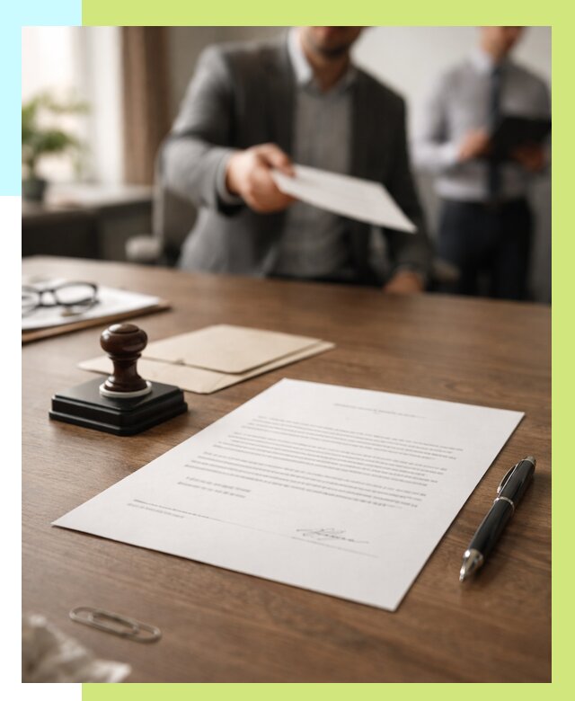 Отказное письмо по сертификации в Выборге от 3577 р. | Алешин-Вбр