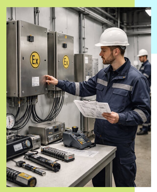 Сертификат взрывозащиты промышленного оборудования в Выборге