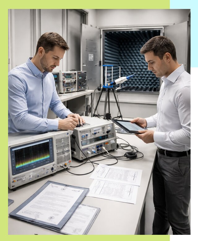 Оформление и выдача сертификата ЭМС для продукции в Выборге