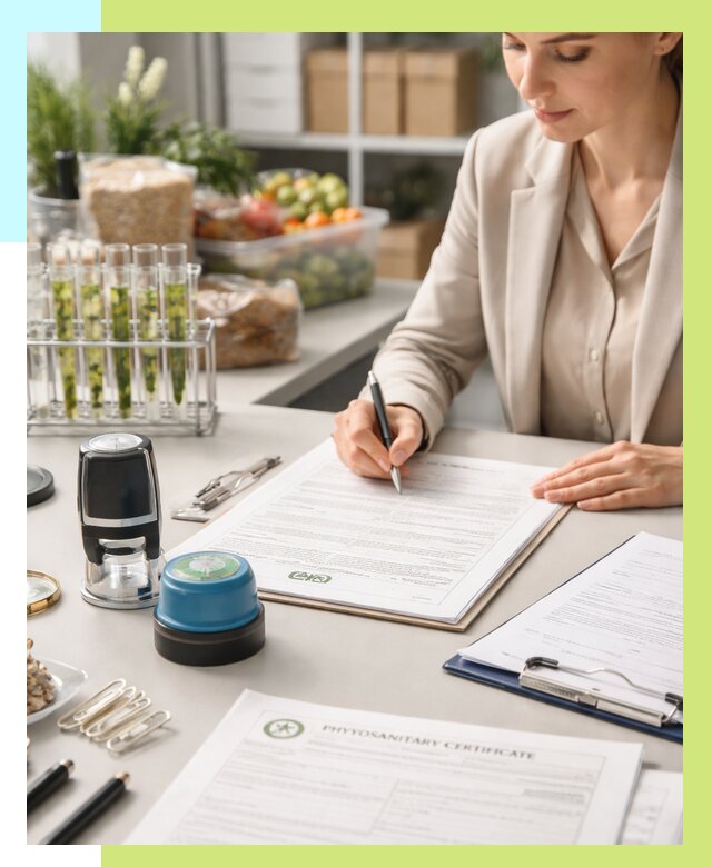 Фитосанитарный сертификат оформить в Выборге от 4599 р. | Алешин-Вбр