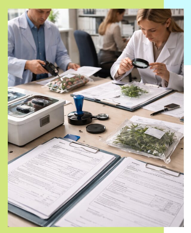 Оформление карантинного сертификата для растений в Выборге