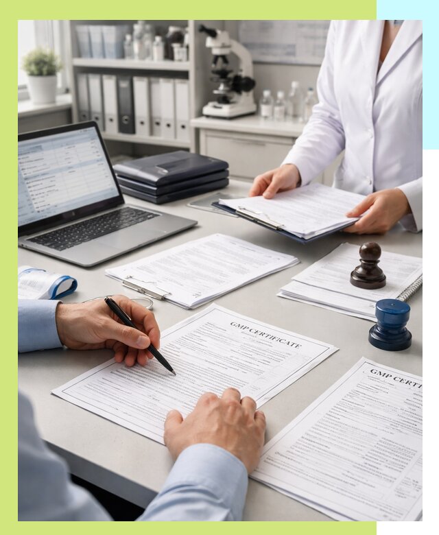 Оформление сертификата GMP в Выборге для фармпроизводства