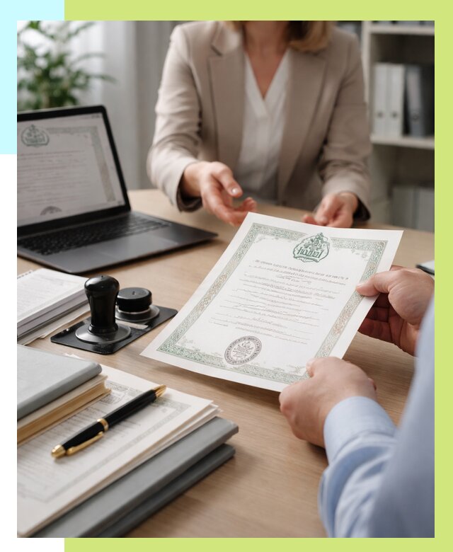 Халяль сертификат в Выборге, получить от 15332 р. | Алешин-Вбр