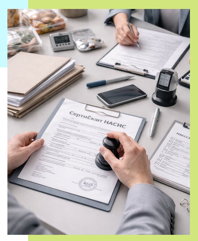 Сертификат HACCP в Выборге под ключ от 18398 р. срочно Алешин-Вбр