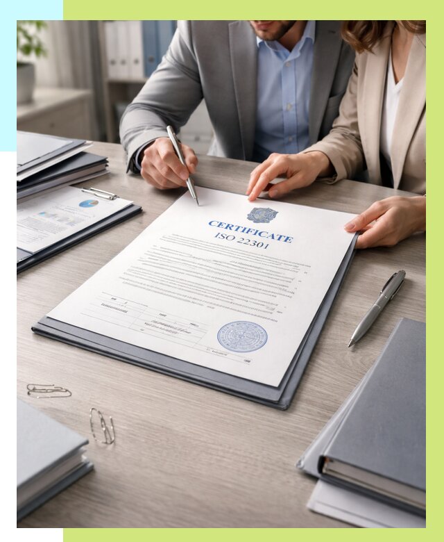 Сертификат ISO 22301 в Выборге от 45995 р. | Алешин-Вбр срочно