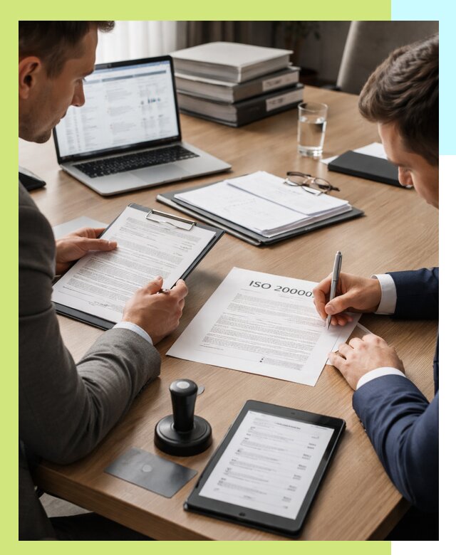 Получение сертификата ISO 20000 для ИТ-услуг в Выборге
